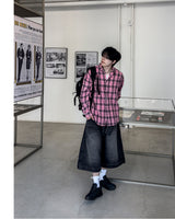 Reverse Old Bermuda Denim Pants