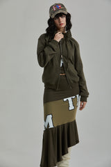 LEADER ZIP-UP -KHAKI