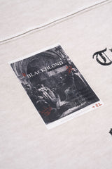 BBD  クラッシュドフェイスピグメントロングtシャツ