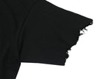 damage cutting t-shirt (black)
