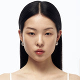 Double Pave Earrings