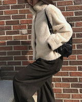 Hoon Hidden Hook Fur Short Jacket