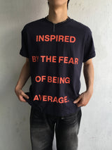 ザフィアー レタリングショートスリーブTシャツ 4C
