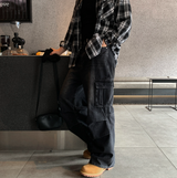 St. Parachute Cargo Wide Denim Pants