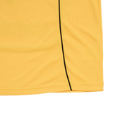 25SS COLORING PIPING FOOTBALL JERSEY SHORT SLEEVE T-SHIRT YELLOW
