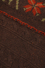Deer Tweed Knit [Brown]