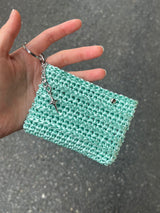 ボタン カード ウォレット(mint)