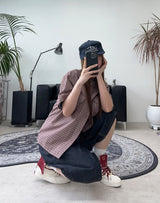 Arpa Front Button Bermuda Denim Pants