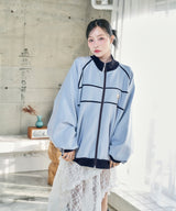 UNISEX パイピングトラックジャケット