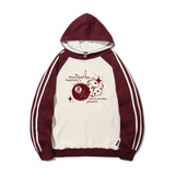 EL Gamble Raglan Line Hoodie T-Shirt 4Color
