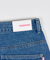 MP HALF CUTTING DENIM PANTS
