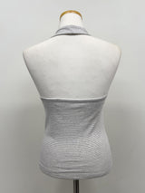 Striped Halterneck Sleeveless