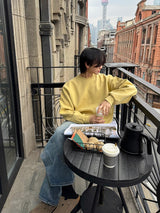 ASCLO Double Over Color Sweat Shirt (12color)