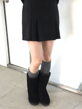 Half flatform ugg boots