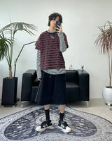 Ruen Summer Striped Long Sleeve Tee