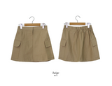 NP Cargo Back Banding Mini Skirt (3color)