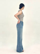 3RD REORDER PANEL FLARE JEANS code 25100