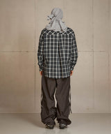 Vintage Gemstone check shirt _ Black 