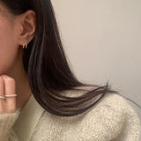 (silver925) ツーラインワンタッチピアス *silver