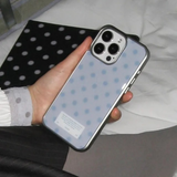 ドットアッシュパープルグレーシルバーケース