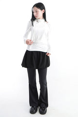 WAVE LINE FLARE PANTS