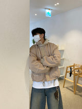 Buzz High Neck Wool Sheepskin Jacket (2color)