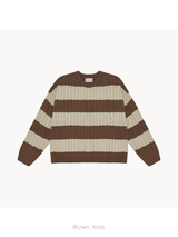 LMN Boutis Loose Fit Twisted Doughnutcracker Knitwear (4 colors)