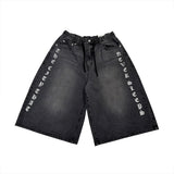 Able Lettering Bermuda Denim
