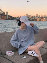 [BELLIDE MADE] カンガルースウェット + ショートセットアップ