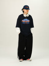 Side Track Wdie Pants