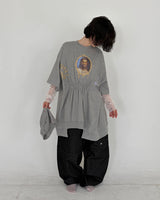 Ditsy floral Mesh Sleeve