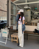 イージーコットンパンツ