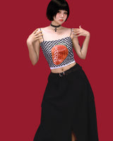 スパイククロスチョーカー