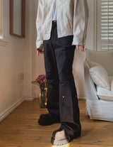 Under bootcut cargo pants