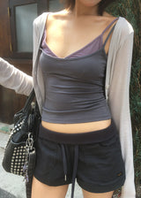 RIB BANDING SHORTS (3color)