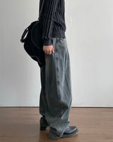 Ridge Curved Denim Pants