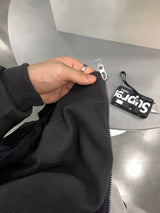 Look Siero Waffle High-Neck Two-Way Zip-Up