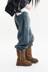 Abisko zip-up long ugg boots