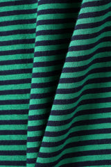 Color matching stripe long sleeve