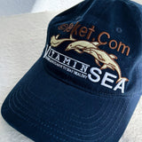 Ocean Embroidered Baseball Cap