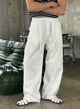 [S/S]ストライプヘンリーネックノースリーブ(3color)