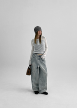 [MADE] Kets Cut Wide Denim Pants