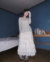 (3color) ロマンティックシャーリングシアーニット