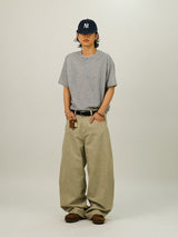 IN Waffle Henry-neck 1/2 T