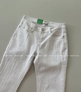 Basic Low-Rise Bootcut Pants