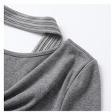 Nadia Choker Drape Top