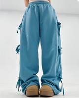 [FAST SHIPPING❤] SIDE PINTUCK PLEATED RIBBON PANTS - 10 COLOR♥