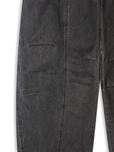 Dyeing washed panel pants