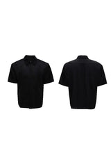 Embroidered Padded Shoulder Shirt