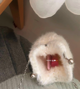ラビットバッグ_アイボリー